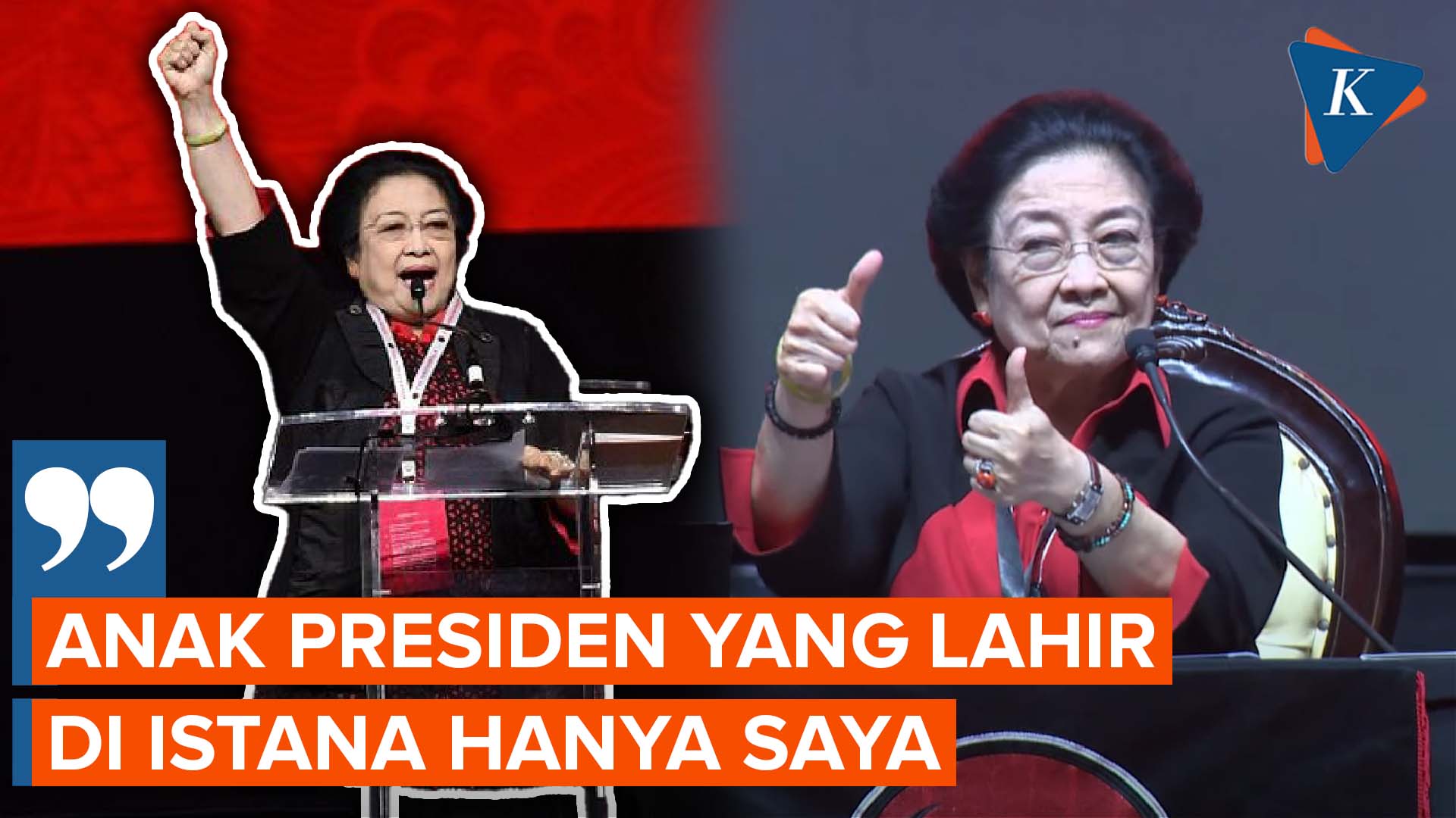 Cerita Megawati Tak Mau Sombong soal Lahir di Istana Kepresidenan