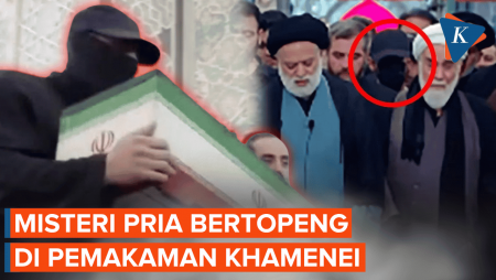 Bukan Mojtaba, Sosok Pria Bertopeng Di Pemakaman Khamenei Terungkap!