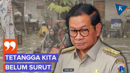 Soal Banjir Jakarta, Pramono: Tetangga Kita Belum Surut
