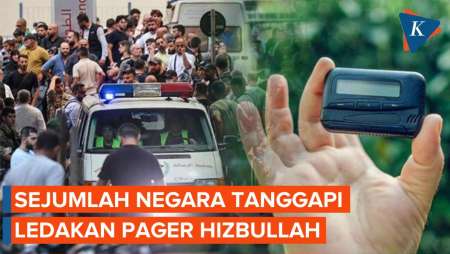 Reaksi Sejumlah Negara Arab Usai Ledakan Massal Pager Hizbullah