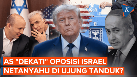 AS Mulai "PDKT" Dengan Oposisi Israel, Netanyahu Ditinggalkan?