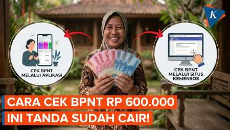 Cara Cek BPNT Tahap 3 Rp 600.000, Ini Tanda Bantuan Sudah Cair