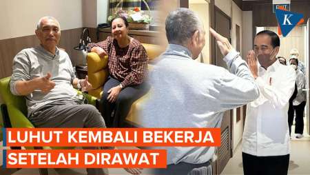 Sudah Lapor Presiden Jokowi, Luhut Resmi Kembali Bekerja sebagai Menko Marves