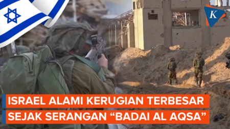 Israel Kehilangan Dukungan Luar, Kalah, dan Derita Kerugian Terbesar