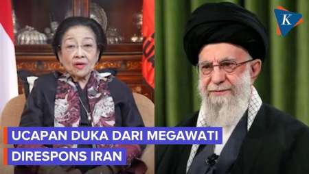 Disiarkan TV Iran, Megawati Beri Ucapan Duka Untuk Ali Khamenei