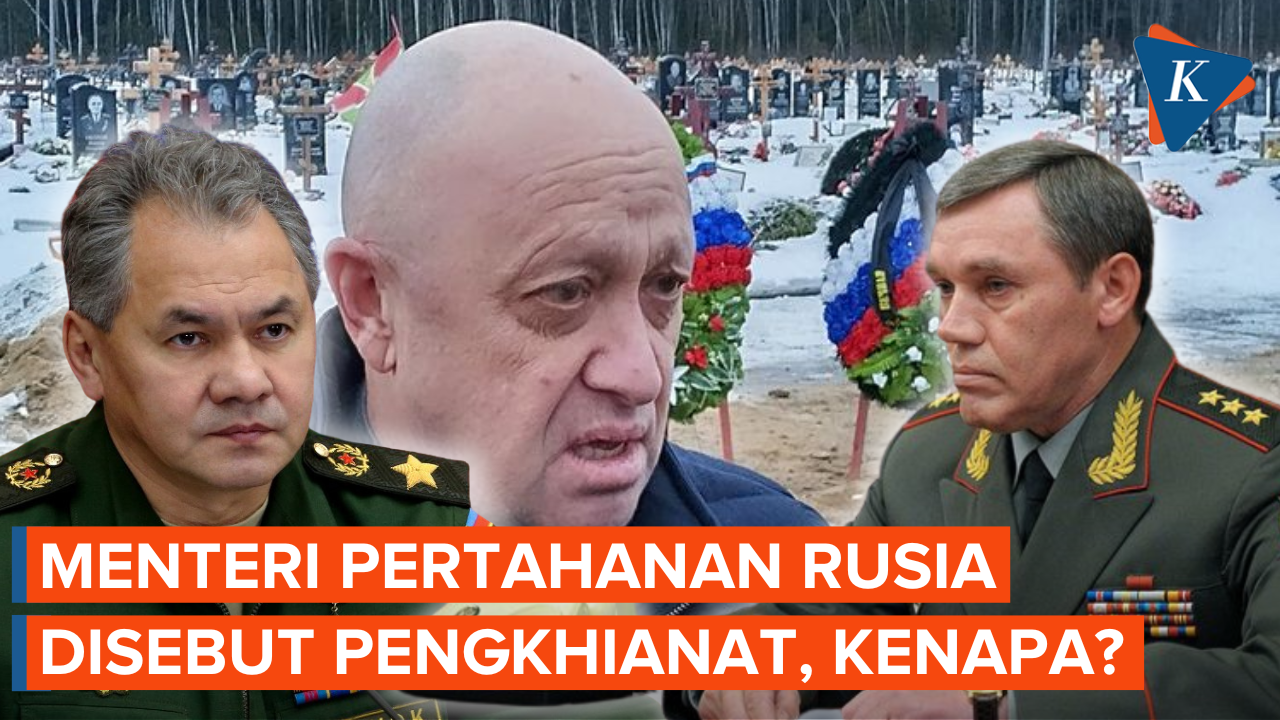 Menteri Pertahanan dan Panglima Militer Rusia Disebut Penghianat Tingkat Tinggi