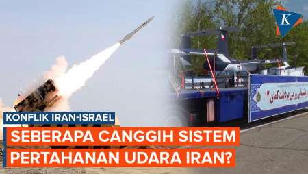 Menilik Sistem Pertahanan Udara Iran yang Cegat Serangan Israel