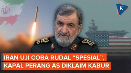Iran Uji Coba Rudal "Spesial", Rezaei: Kapal Perang AS Kocar-kacir!
