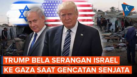 Trump 'Restui’ Serangan Israel Ke Gaza Di Tengah Gencatan Senjata