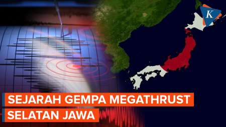 Sejarah Gempa Zona Megathrust di Selatan Jawa