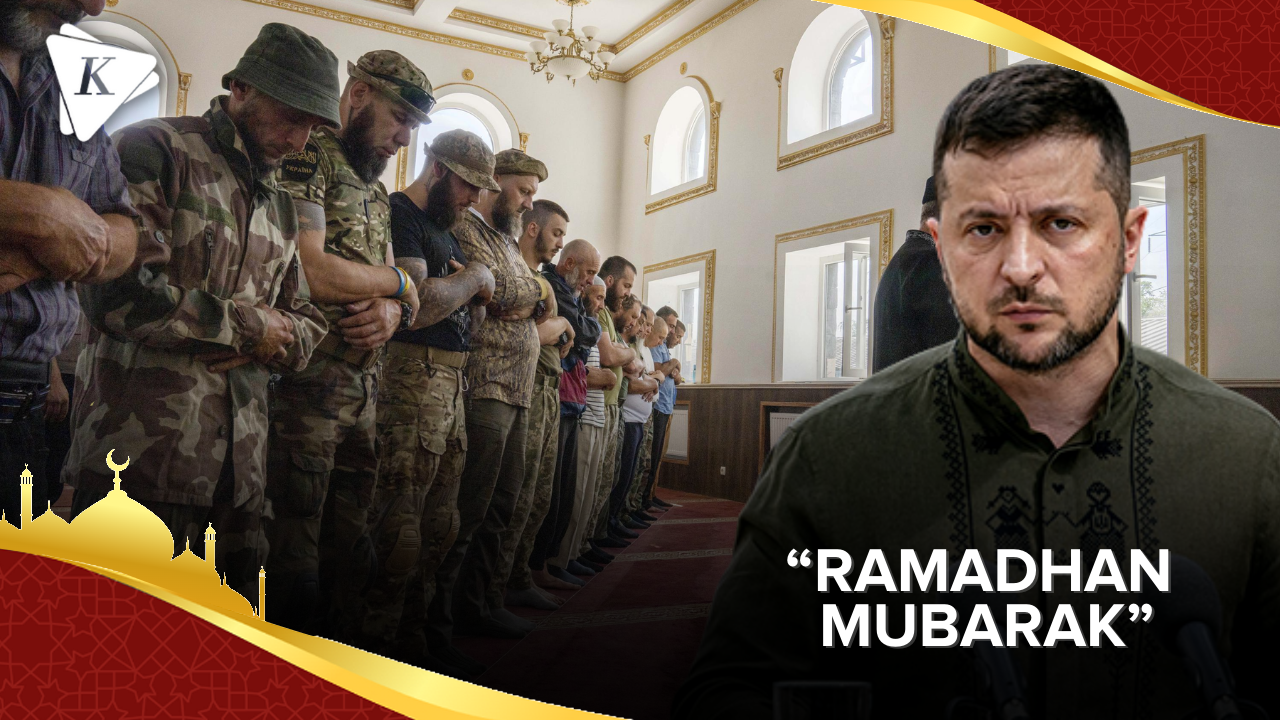 Ucapkan Selamat Ramadhan, Zelensky Soroti Kehidupan Muslim di Krimea