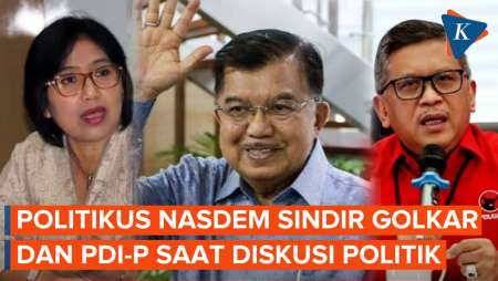 Saat Politikus Nasdem Sindir Golkar dan PDI-P Saat Diskusi di UI...