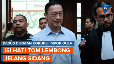 Isi Hati Tom Lembong Jelang Sidang Kedua di Pengadilan