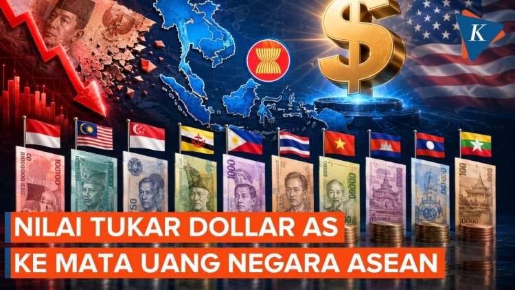 Rupiah Babak Belur! Disikat Mata Uang ASEAN, Cuma Bisa Ngos-ngosan Lawan Dolar