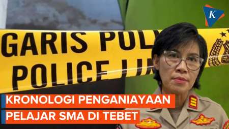 Polisi Ungkap Kronologi Kejadian Penganiayaan Pelajar SMA di Tebet