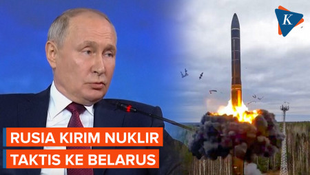 Putin Tegaskan Rusia Telah Kirim Senjata Nuklir Taktis ke Belarus