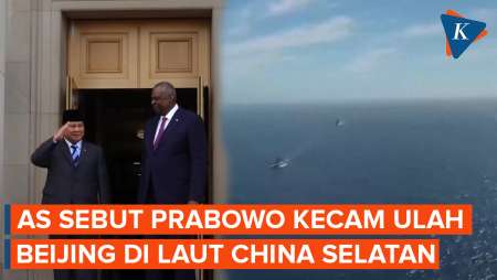 Menhan AS Catut Nama Prabowo, Sebut China Langgar Hukum di Laut China Selatan