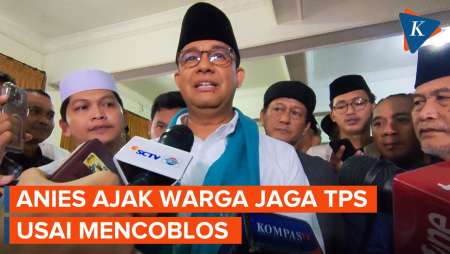 16 Hari Jelang Pilpres, Anies Ajak Masyarakat Awasi TPS Usai Pencoblosan