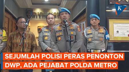 Polri Benarkan Sejumlah Nama Polisi Pemeras Penonton DWP yang Beredar di Medsos, Ada Pejabat Polda