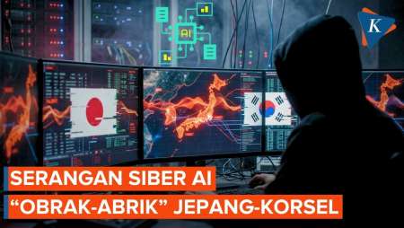 Jepang-Korea Selatan "Dibombardir" Serangan Siber AI