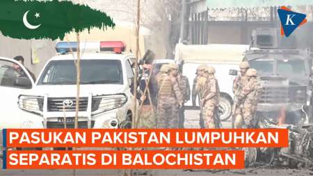 Pasukan Pakistan Tewaskan 145 Kelompok Separatis Di Balochistan