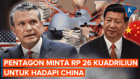 Pentagon Minta Anggaran Rp 26 Kuadriliun Untuk Hadapi Modernisasi Militer China
