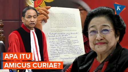 Megawati Kirim Surat Amicus Curiae ke Mahkamah Konstitusi, Apa Itu?