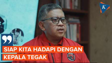 Jadi Tersangka KPK, Hasto: Hadapi dengan Kepala Tegak dan Tersenyum