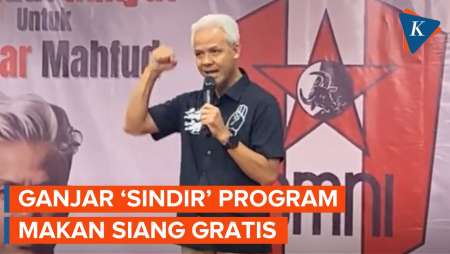 Ganjar ‘Sindir’ Program Makan Siang Gratis Telan Rp 400 T: Lebih Baik Bangun Jalan di Papua