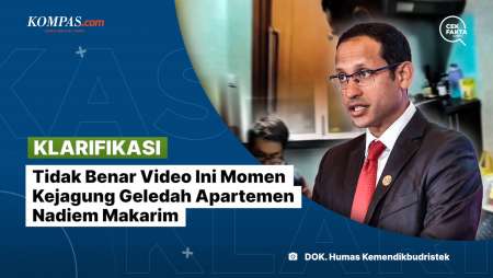 [KLARIFIKASI] Tidak Benar Video Ini Momen Kejagung Geledah Apartemen Nadiem Makarim