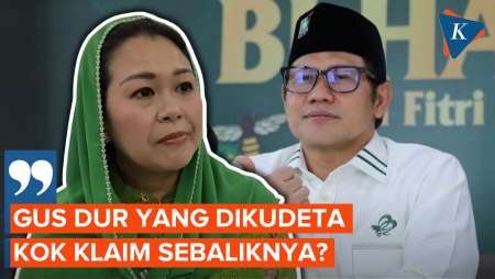 Bantah Cak Imin, Yenny Wahid: Gus Dur yang Dikudeta, Kok Klaim Sebaliknya?