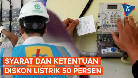 Diskon Tarif Listrik 50 Persen, Cek Syarat dan Ketentuannya