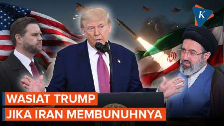 Wasiat Trump Jika Terbunuh, AS Diminta Hancurkan Iran