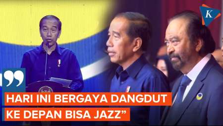 Jokowi: Ganti Pemimpin seperti Ganti Gaya Musik, Hari Ini Dangdut Besok Jazz