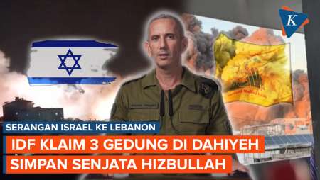 Israel Serang 3 Gedung di Lebanon, Tuding Hizbullah Simpan Senjata…