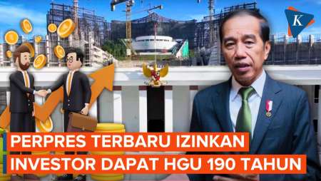 Jokowi Beri Izin Investor IKN Dapat HGU hingga 190 Tahun untuk 2 Siklus