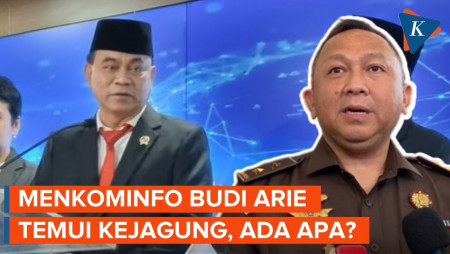 Menkominfo Budi Arie Sambangi Kejagung, Ini yang Bakal Dibahas