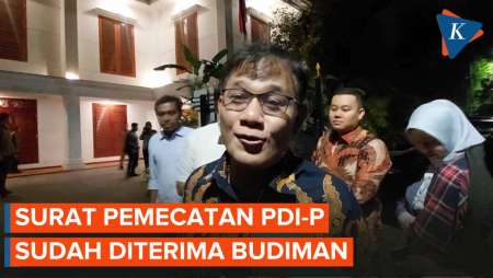 PDI-P Resmi Pecat Budiman Sudjatmiko karena Dukung Prabowo