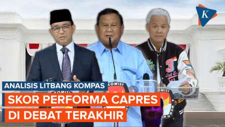 Analisis Litbang Kompas: Skor Masing-masing Capres Saat Debat Terakhir