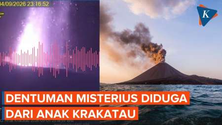 Dentuman Misterius Terdengar Diduga Terkait Erupsi Anak Krakatau, Ini Kata PVMBG