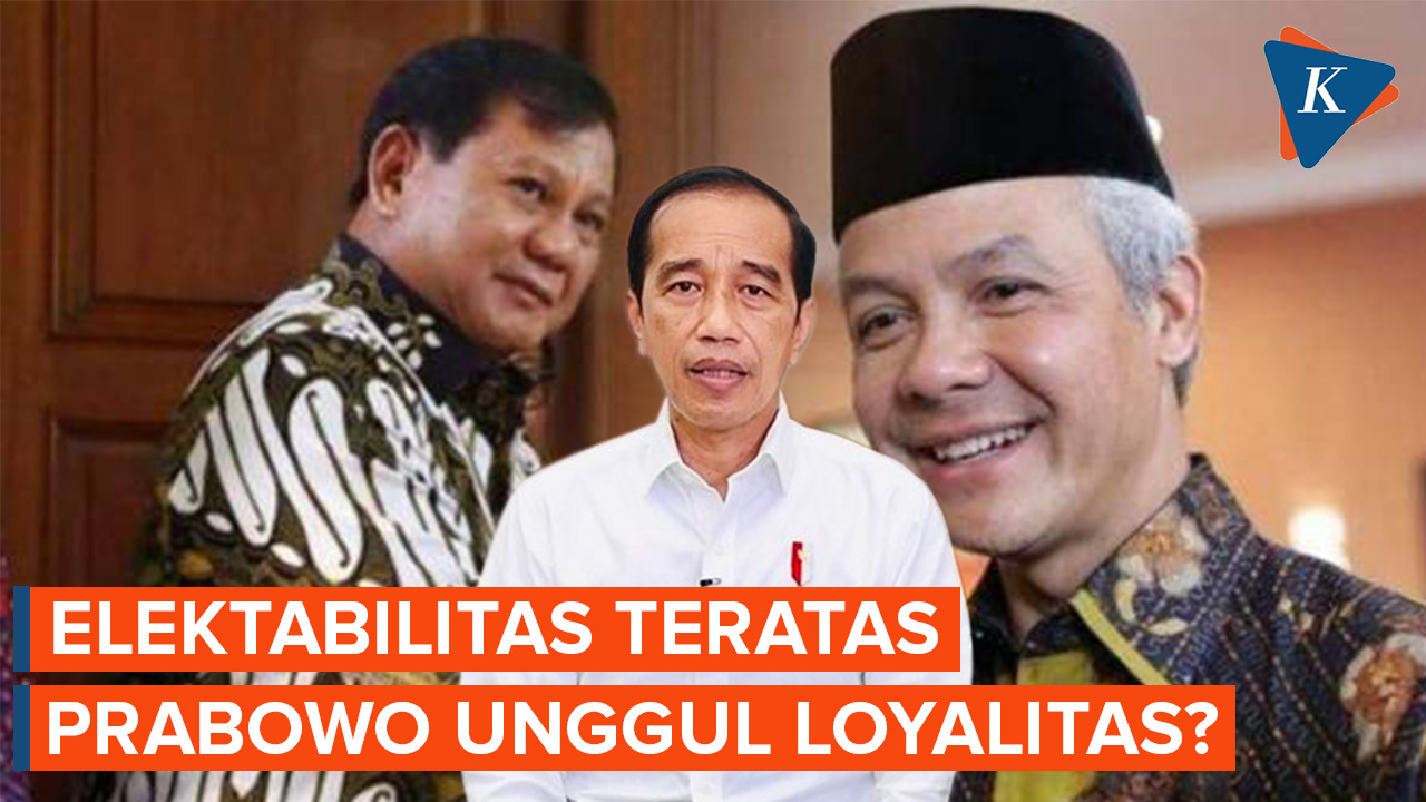 Elektabilitas Prabowo Salip Ganjar, Berkah Loyalitas pada Jokowi?