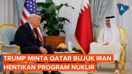 Trump Minta Bantuan Qatar Hentikan Program Nuklir Iran