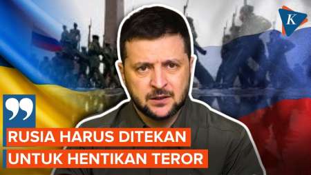 Zelenskyy Minta Dunia Bantu Ukraina Hentikan 