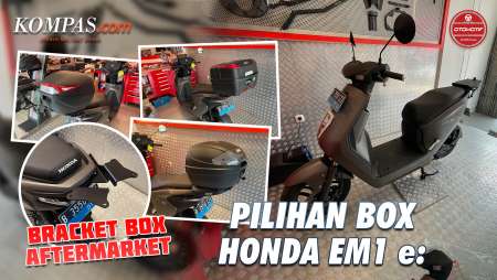 Pilihan Box Untuk Motor Listrik Honda EM1 e: