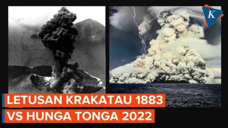 Dentuman Krakatau Terdengar hingga 4.800 Km, Seberapa Dahsyat Dibandingkan Hunga Tonga?