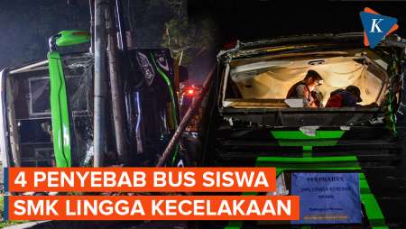 Terungkap Penyebab Bus SMK Lingga Kencana Kecelakaan di Subang, Terkait Oli dan Kampas Rem