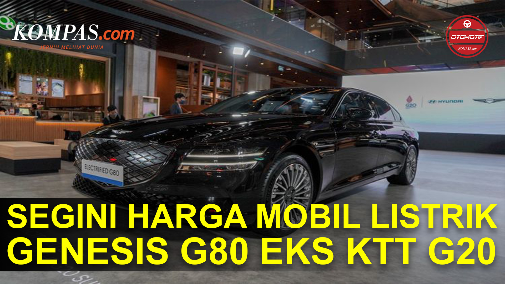 Mobil Listrik Genesis G80 Eks G20 Dijual, Harga Nyaris Rp 5 Miliar