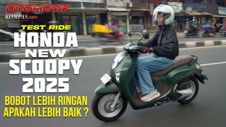 Honda New Scoopy 2025 | Tampilan Segar, Beberapa Hal Perlu Penyesuaian | TEST RIDE