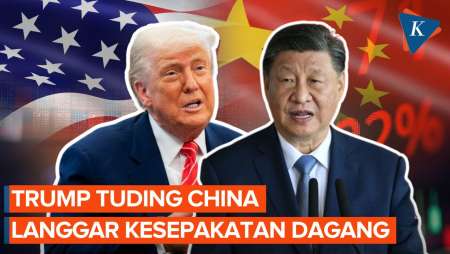 Trump Tuding China Langgar Kesepakatan Perang Tarif