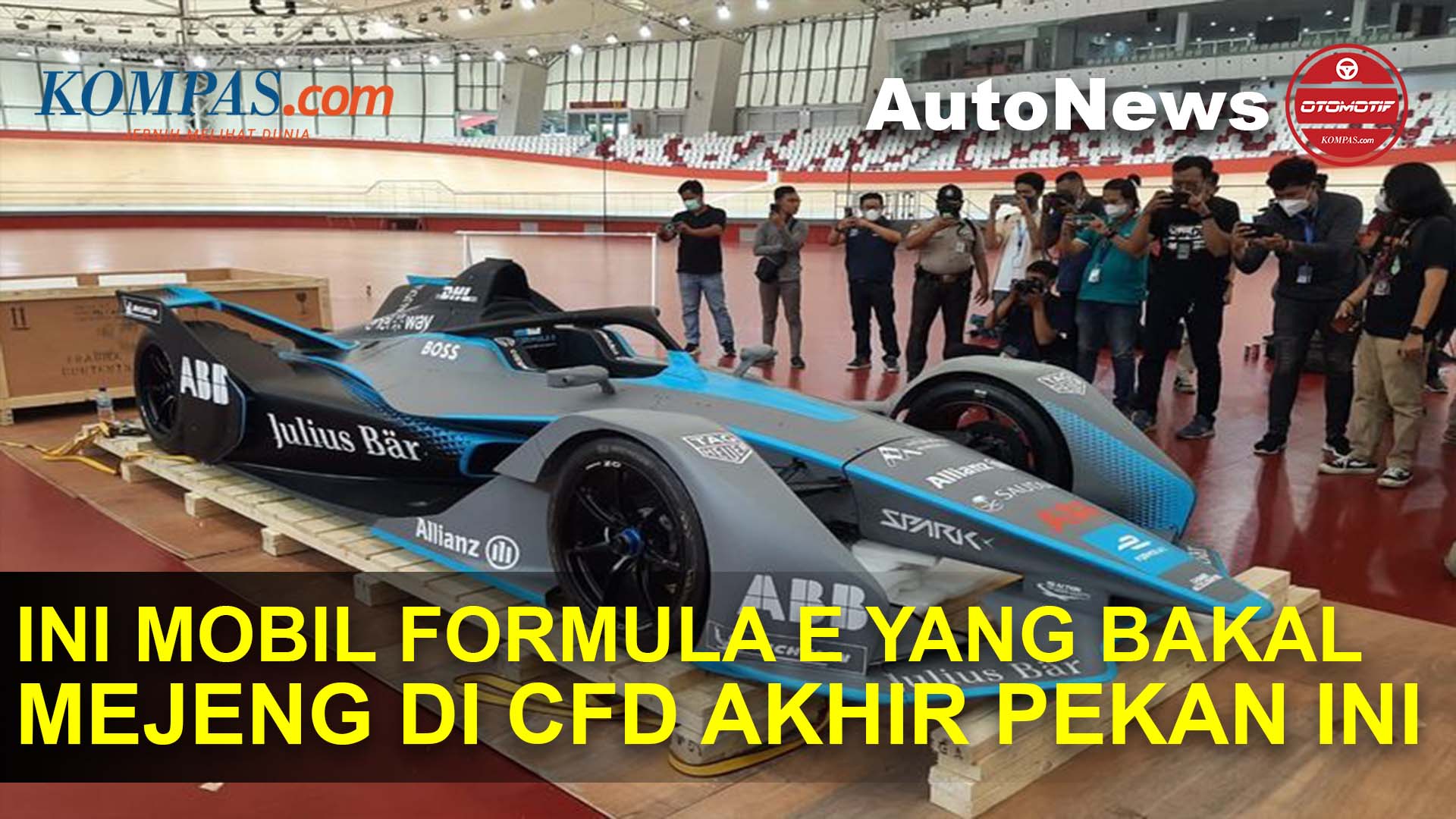 Tiba di Jakarta, Mobil Formula E Bakal Dipamerkan di CFD